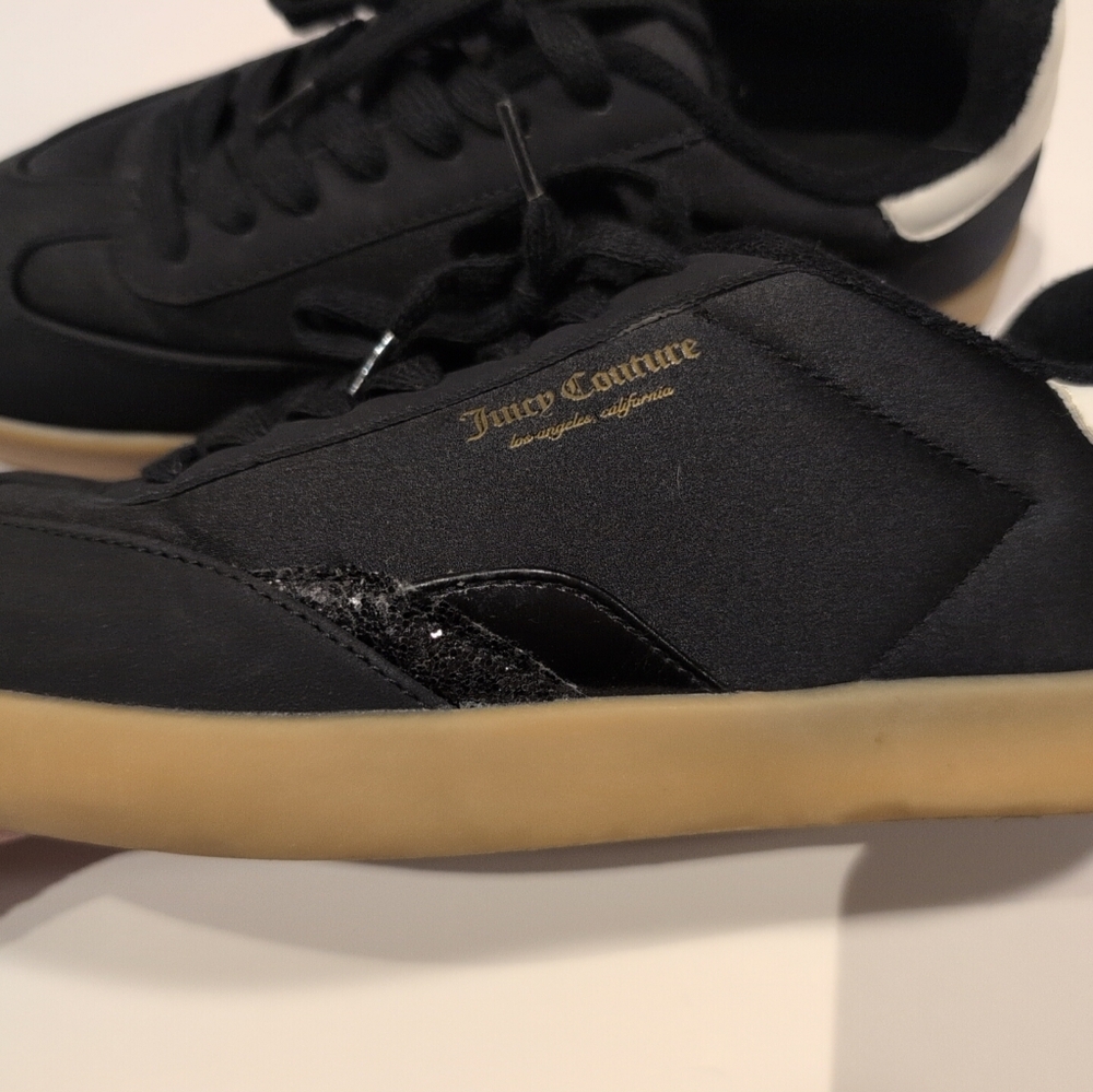 New Juicy Couture black and white sneakers with logo on side - size 9 Women's - Picture 4 of 8